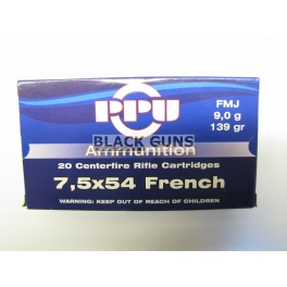 Munitions PPU 7.5 x 54 French